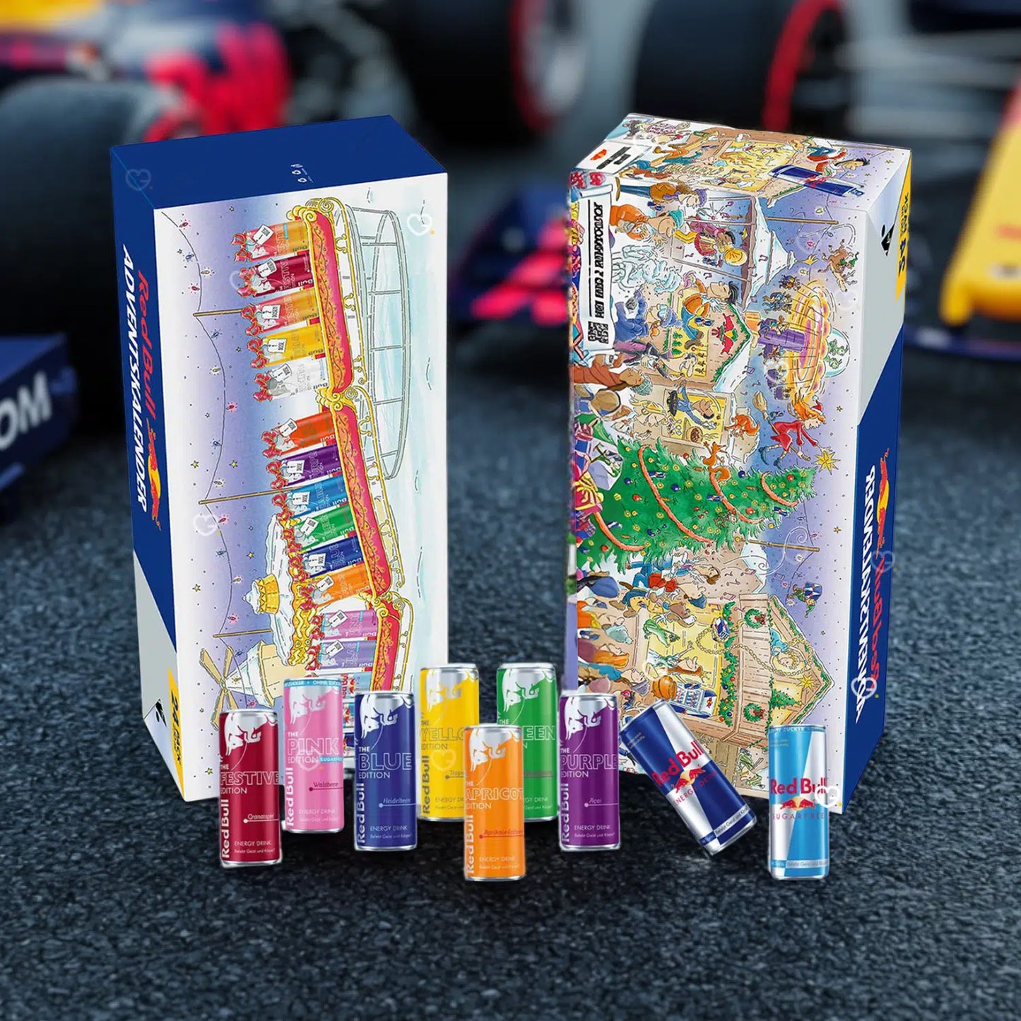 Calendrier de l'avent Red bull 2025