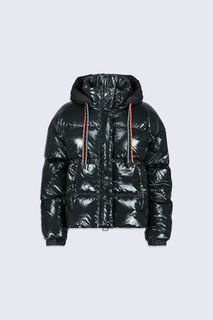 Gertrude Doudoune courte brillante Lili Bright